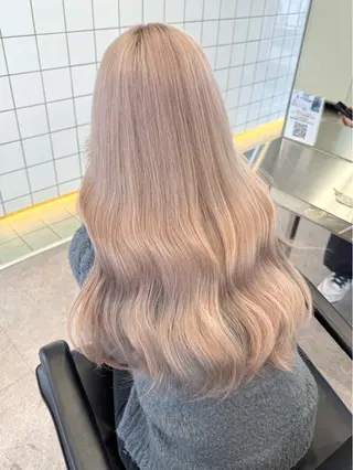ロング カラー ボブ/ショート⭐︎ カット無料⭐︎カレンのヘアスタイル