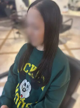 ロング 🖤みらい🖤カット ブリーチモデル募集のヘアスタイル