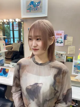 ミディアム カラー MIES amane(アマネ)のヘアスタイル