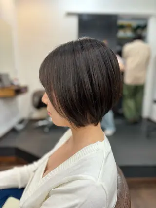 ショート 小顔似合わせカット ┊︎＊AYANO＊のヘアスタイル