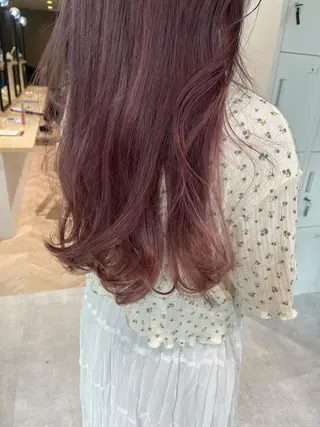 ロング カラー * 透明感カラー c h i h o *のヘアスタイル