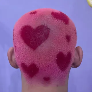 ショート カラー メンズ 👽KINA👽 派手髪🦖💖✨のヘアスタイル