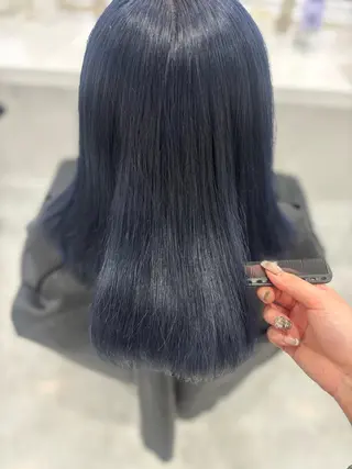 セミロング まろっと艶感ブラウン ベージュ🤍まなかのヘアスタイル