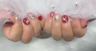 ネイル ハッピーネイル 蘭のネイルデザイン