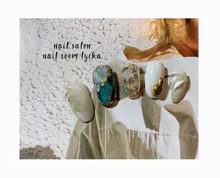 ネイル ﾈｲﾙﾙｰﾑﾘｯｶ 𝐦𝐚𝐲𝐮のネイルデザイン