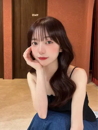ロング 透明感カラー♡ 原宿美容室￤Rinaのヘアスタイル