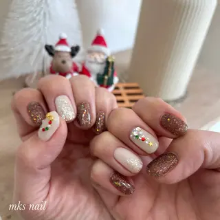 ネイル mks＊nail //  枚方長尾のネイルデザイン