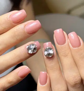 ネイル By moonネイル 🌷ワンホン/韓国風のネイルデザイン