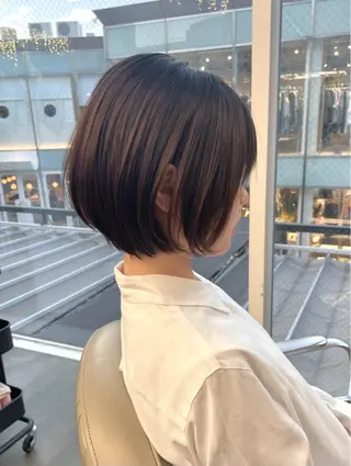 ショート 🎧ayaka/ボブ /透明感カラー🩵のヘアスタイル