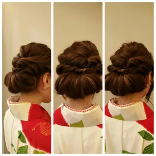 ヘアアレンジ 坂元 智信のヘアスタイル