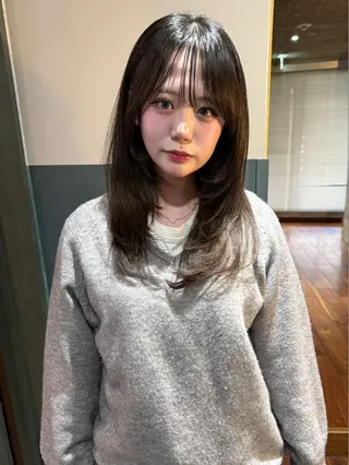 ミディアム カラー mai / linoah˚✧のヘアスタイル