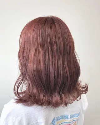 ミディアム カラー Unami MIHA☘️*゜のヘアスタイル
