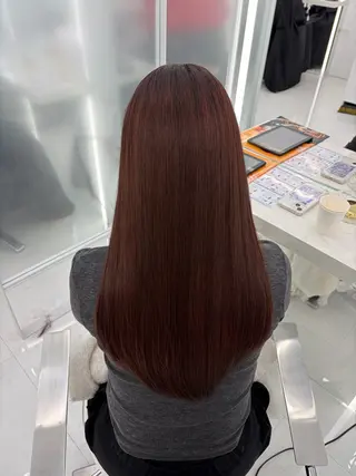 ロング カラー 韓国/レイヤー/ 前髪/Asamiのヘアスタイル