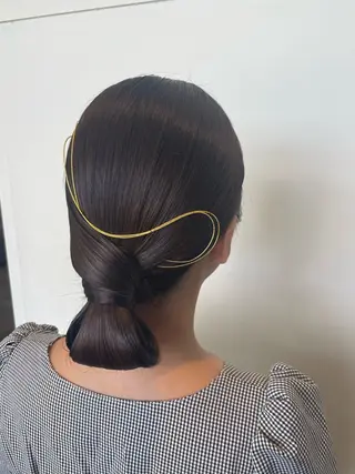 ヘアアレンジ 高橋 乙葉のヘアスタイル