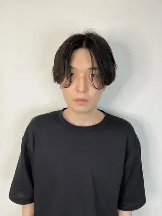 パーマ メンズ メンズカット クドウユウキのヘアスタイル
