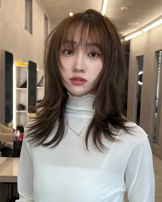 ミディアム 山中 欧輔のヘアスタイル