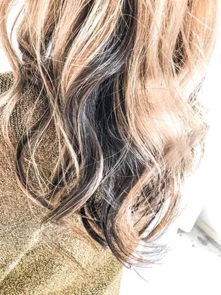 ロング カラー ヘアアレンジ レイヤー×ヘッドスパ *保田遥*のヘアスタイル