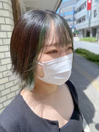 ショート カラー ブリーチ/髪質改善 🍀MASAKiのヘアスタイル