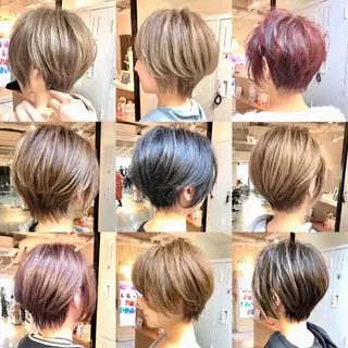 ショート maco / 難波美容室のヘアスタイル