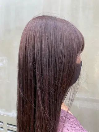 ロング カラー Maho Saitoのヘアスタイル