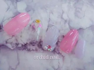 ネイル orchid ♡オーキッドのネイルデザイン