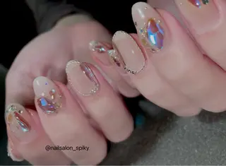 ネイル Spiky とうげ ふうかのネイルデザイン