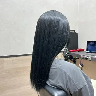 セミロング 有田裕真 【ブリーチカラー】のヘアスタイル