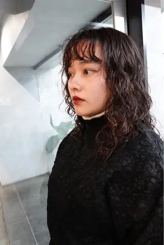 パーマ noos表参道 ナツミのヘアスタイル