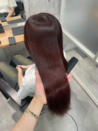 ロング カラー ayano /レイヤー/艶カラーのヘアスタイル