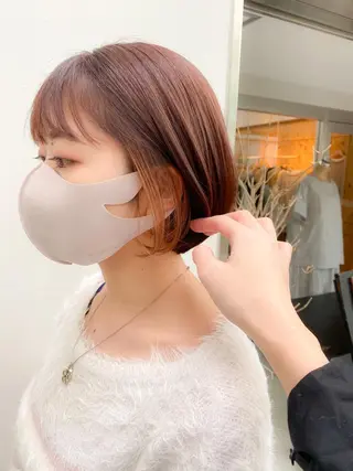 ショート カラー 西本 由香のヘアスタイル