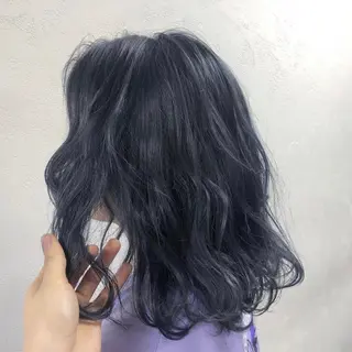 ミディアム カラー ヘアアレンジ 💖原宿APREA 💖yuka💖のヘアスタイル