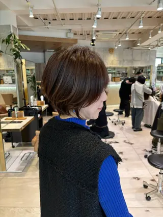 ショート 大人ショート特化/ カットモデル/表参道のヘアスタイル