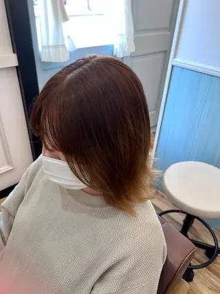 ミディアム カラー 🐰ハイトーンカラー 畠山 渡🐰のヘアスタイル