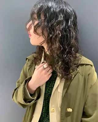 ロング パーマ KAWATOKO MISUZUのヘアスタイル