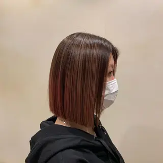 ミディアム 福代 茉耶のヘアスタイル