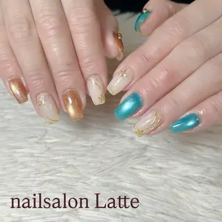 ネイル Nailsalon Latteのネイルデザイン