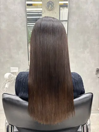 ロング カラー すぐ巻ける縮毛矯正 🍀勝倉　麗のヘアスタイル