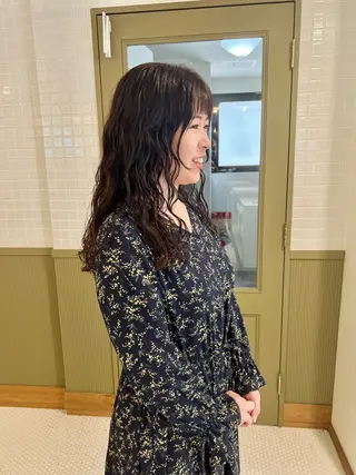 ロング パーマ メンズカット /パーマ🍀田畑玖音のヘアスタイル