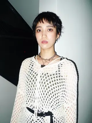 ショート カラー ファッションに 溶け込むstyleのヘアスタイル