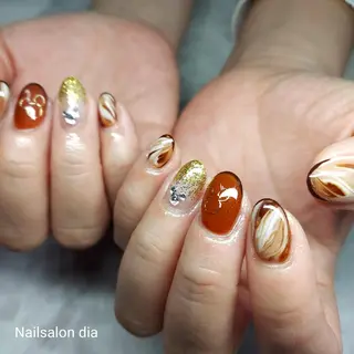 ネイル 栗東駅 徒歩10分 ネイルサロン ディアのネイルデザイン