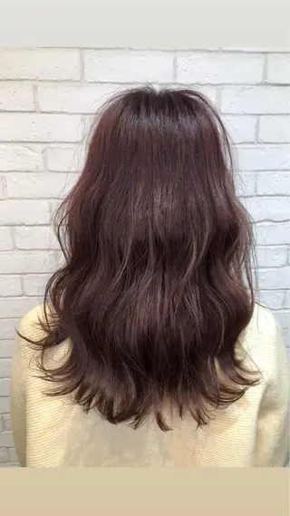 セミロング カラーアンドケアリタ kitamuuuのヘアスタイル