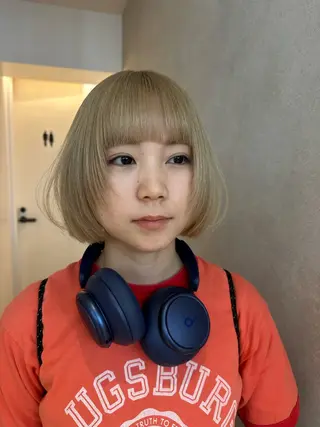 カラー ハイトーン特化 pepe🎀のヘアスタイル