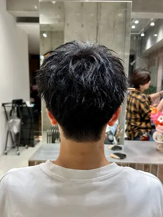 ショート メンズ 横浜/メンズ特化/ Farbe/田中颯斗のヘアスタイル