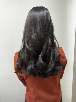 ロング 青木 裕のヘアスタイル