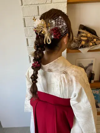 ロング ヘアアレンジ 関谷 のぞみのヘアスタイル