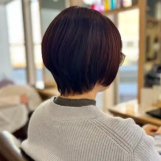 ショート オオソネ マリアのヘアスタイル