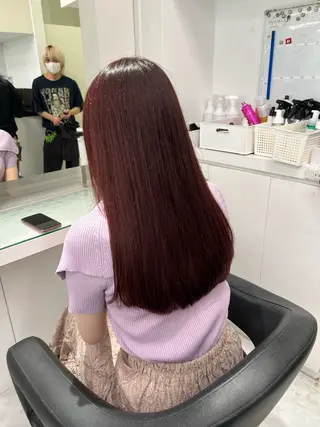 カラー ブリーチなし透明感 💗RYOTAのヘアスタイル