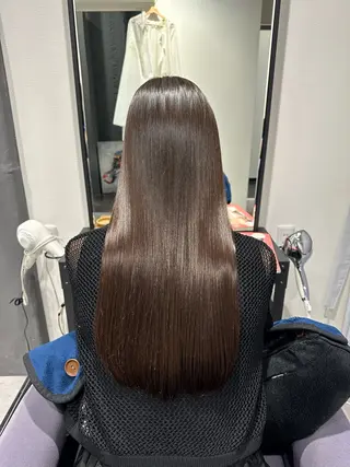 ロング 稲本麻衣 【韓国ヘア】のヘアスタイル