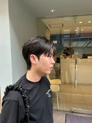 パーマ メンズ 隈元 光のヘアスタイル