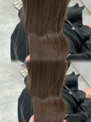 ロング カラー 上品モテヘア🩶 karen🩶のヘアスタイル